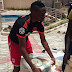 Ahmed Musa spotted sharing Rice in Manchester United jersey 